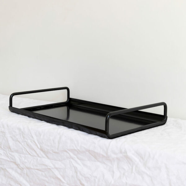 Ico Traders Steel All Day Tray - Black