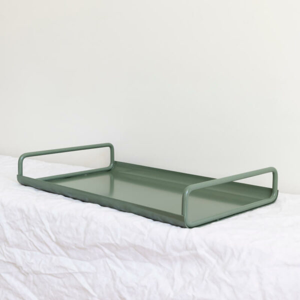 Ico Traders Steel All Day Tray - Sage